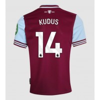 West Ham United Mohammed Kudus #14 Heimtrikot 2024-25 Kurzarm